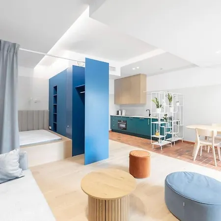 Blue - Hanza Tower Appartement