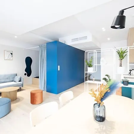 Appartement Blue - Hanza Tower *