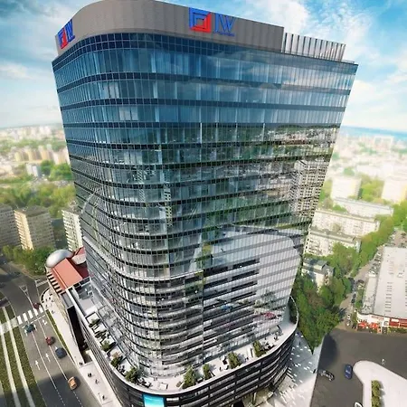 アパート Blue - Hanza Tower シュチェチン